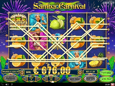 Speltips video Samba Carnival 42795