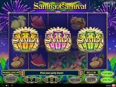 Video Samba Carnival slot 53425