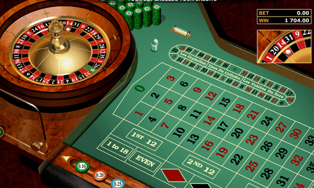 Roulette payout microgaming with 16541