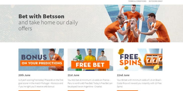 Betting online odds Betsson 52553